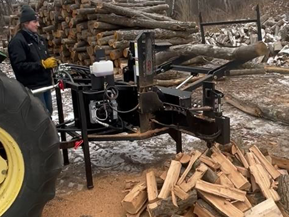 3 point hitch log clearance splitter for sale