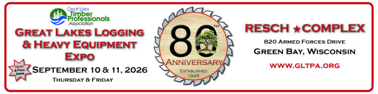 Great Lakes Logging Expo banner