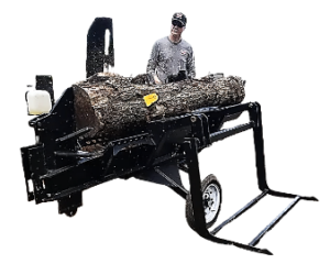 The HWP-120 TR firewood processor